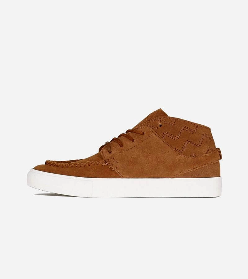 Brown suede image